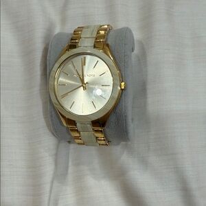 Michael Kors Gold and Silver Tone Watch
